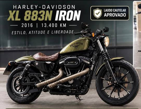 HARLEY-DAVIDSON SPORTSTER IRON 883 HARLEY-DAVIDSON SPORTSTER IRON 883